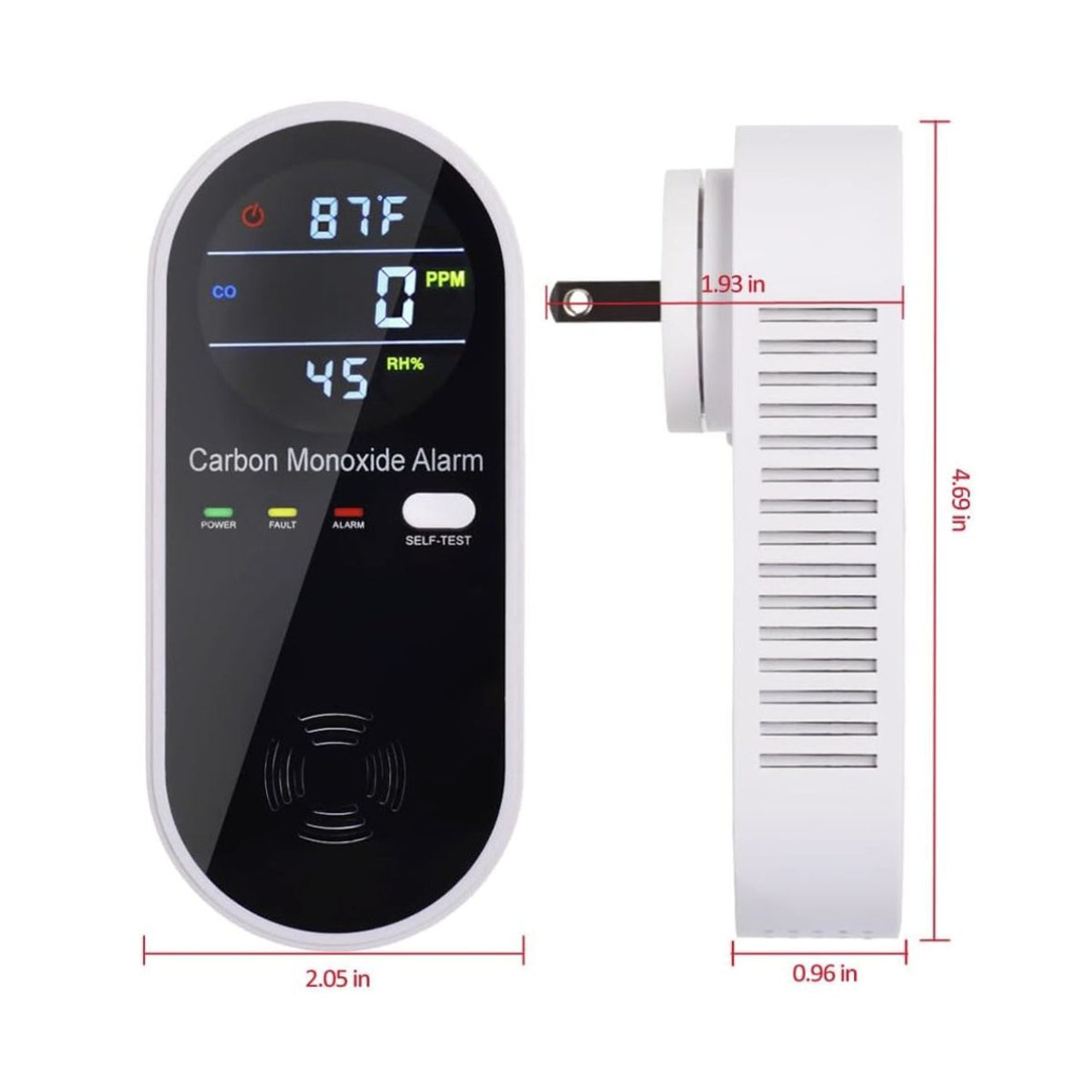 3-in-1 Carbon Monoxide Detector product image