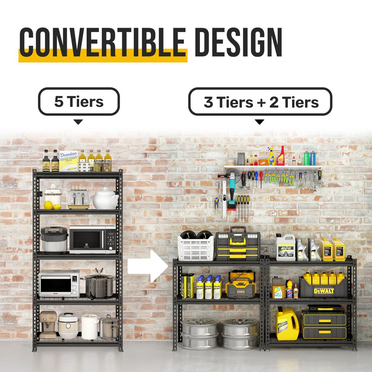 5-Shelf Heavy Duty Storage Rack product image