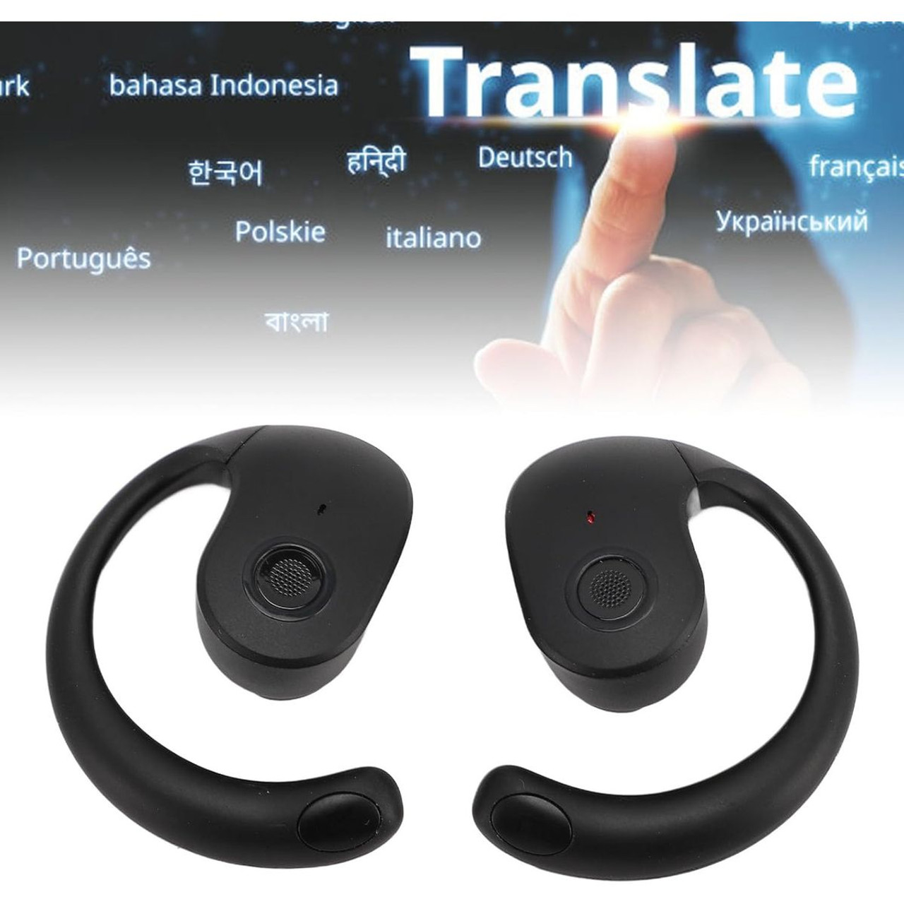 Mini AI Translator Earphones for Travel and Language Learning product image