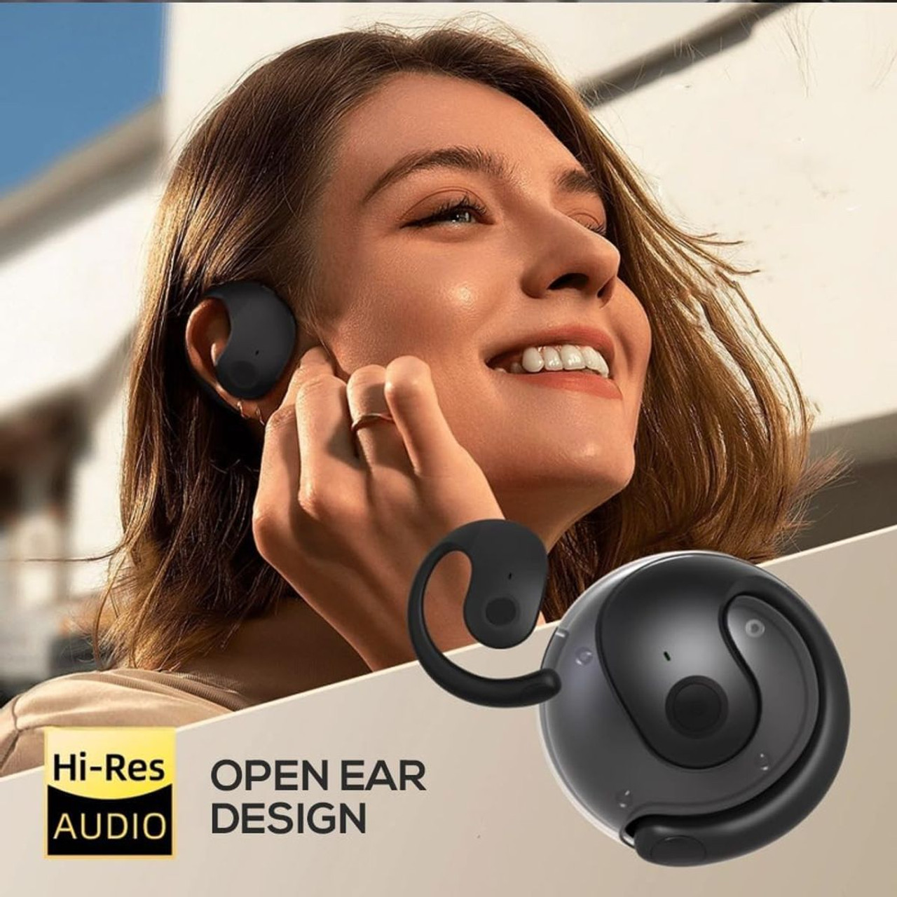 Mini AI Translator Earphones for Travel and Language Learning product image