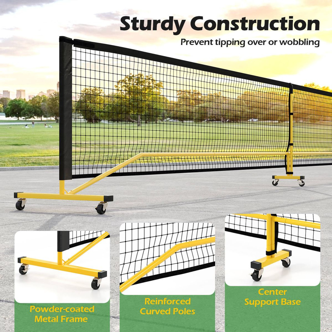 22-foot Portable Pickleball Net product image