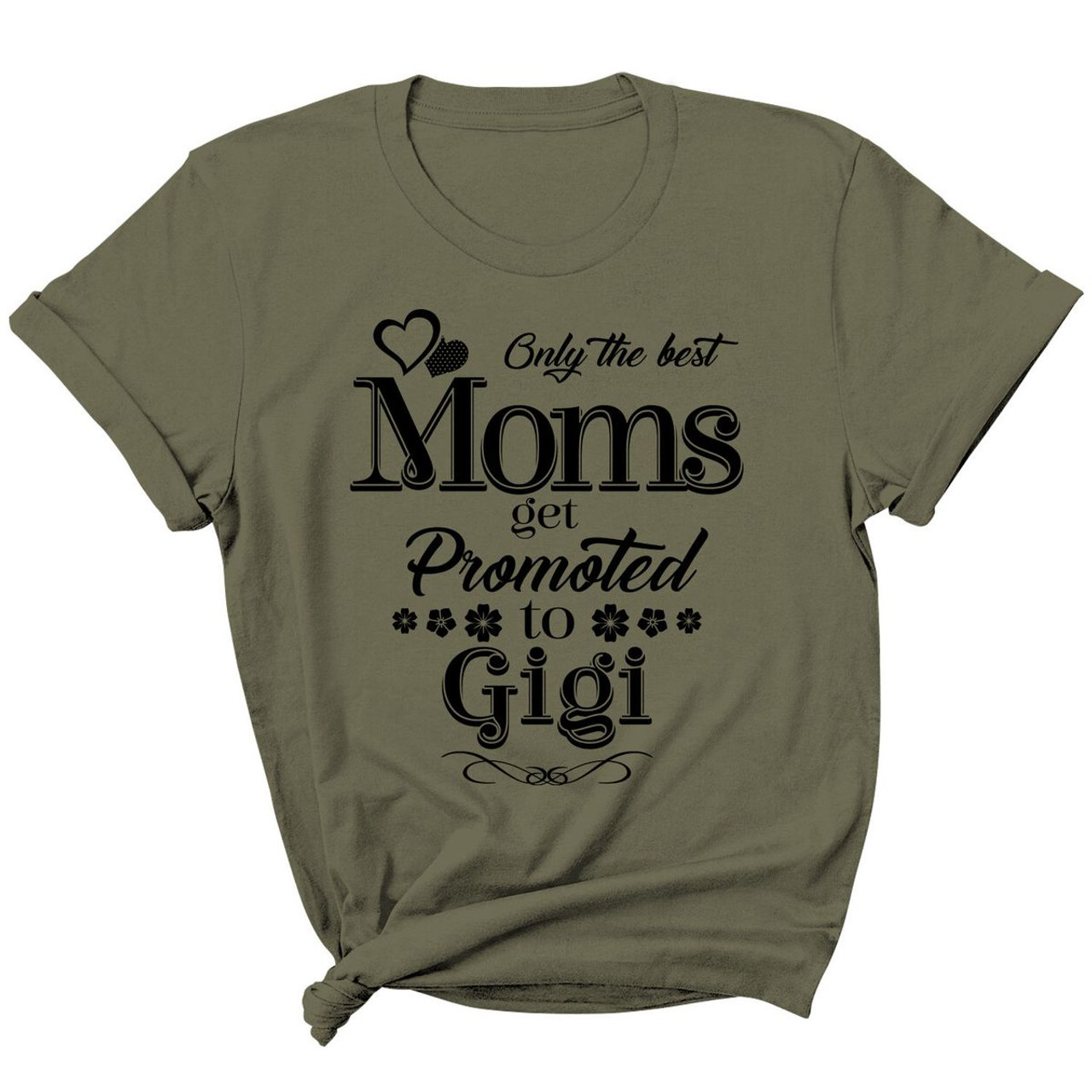 Women's 'Moms Get Promoted...' Short Sleeve T-Shirt product image