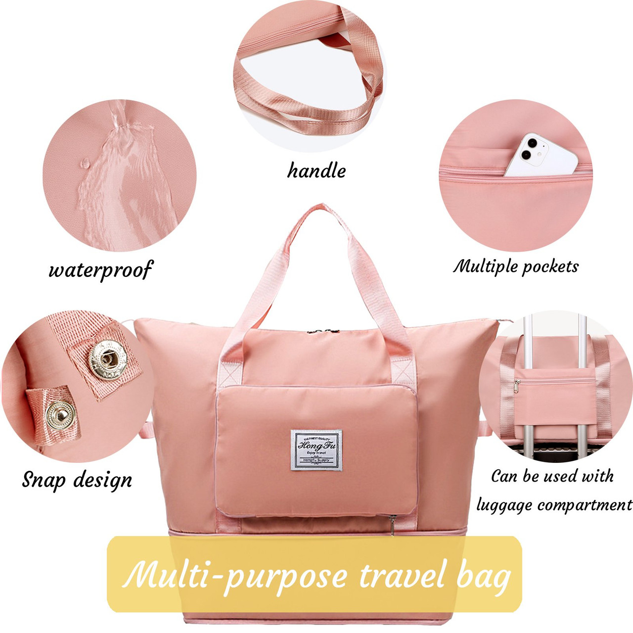 3-in-1 Large Folding Travel Bag product image