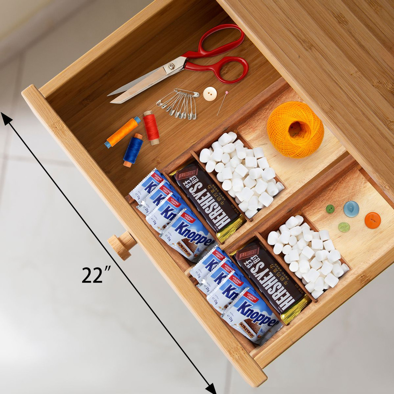 Walnut DIY S'mores Bar Station for Assembly product image