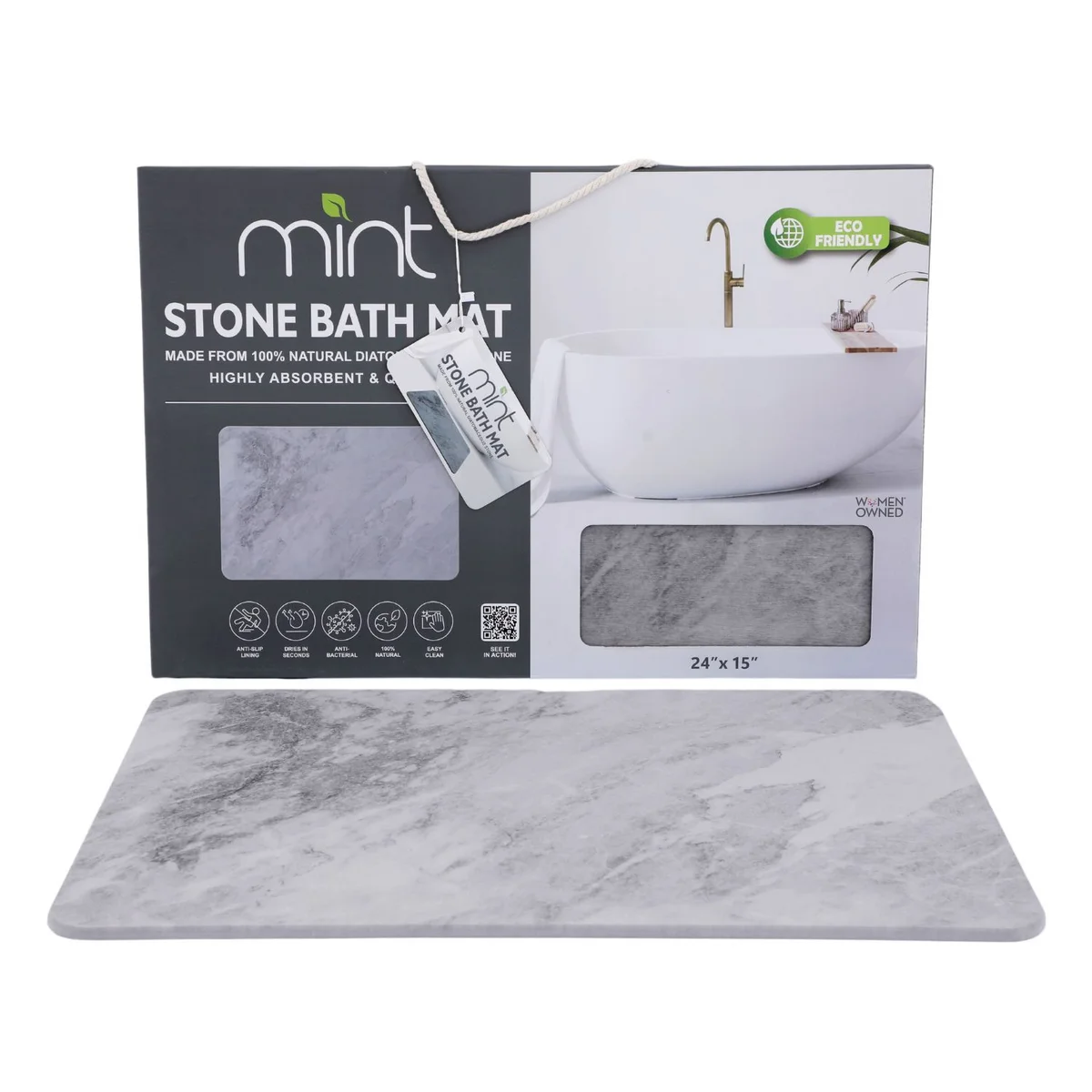 Diatomaceous Earth Bath Mat  product image