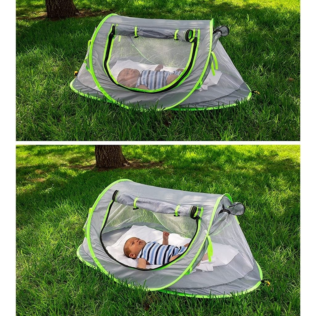 Zone Tech® Portable Baby Camping Bed With Mosquito Net product image
