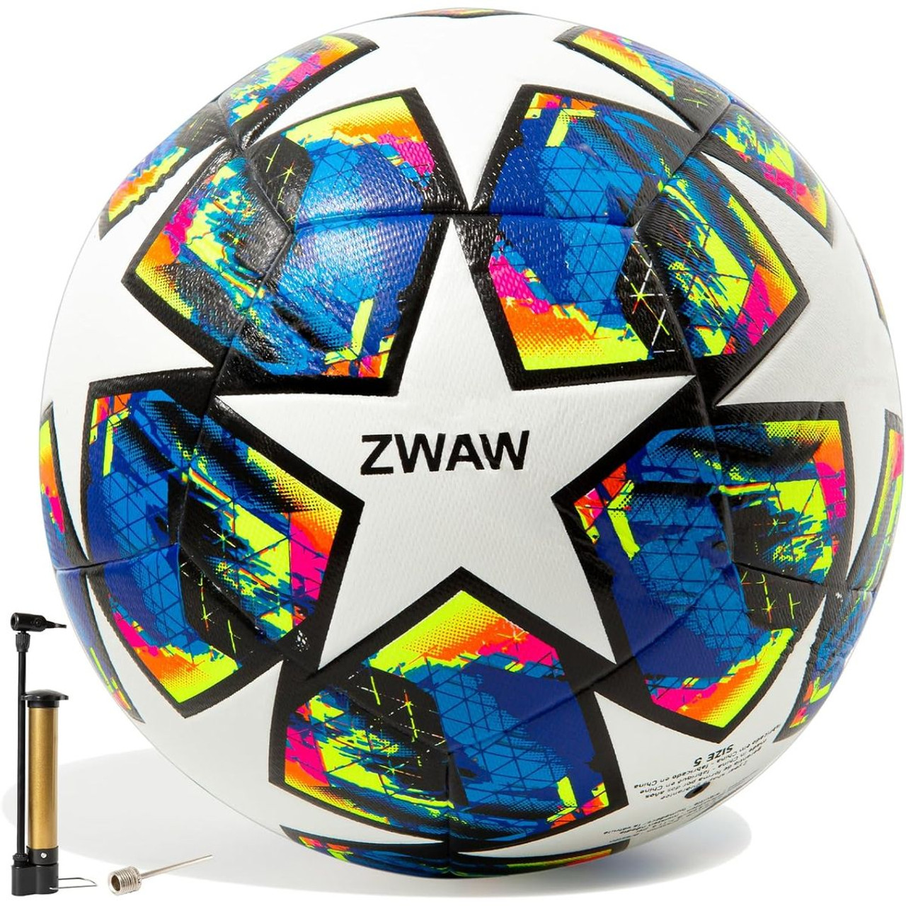 Size 5 Soccer Ball with Pump and Needles product image