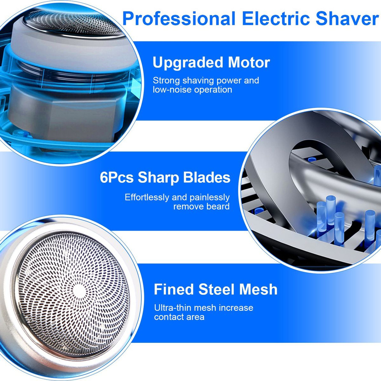 Small Portable Men's Electric Razor product image