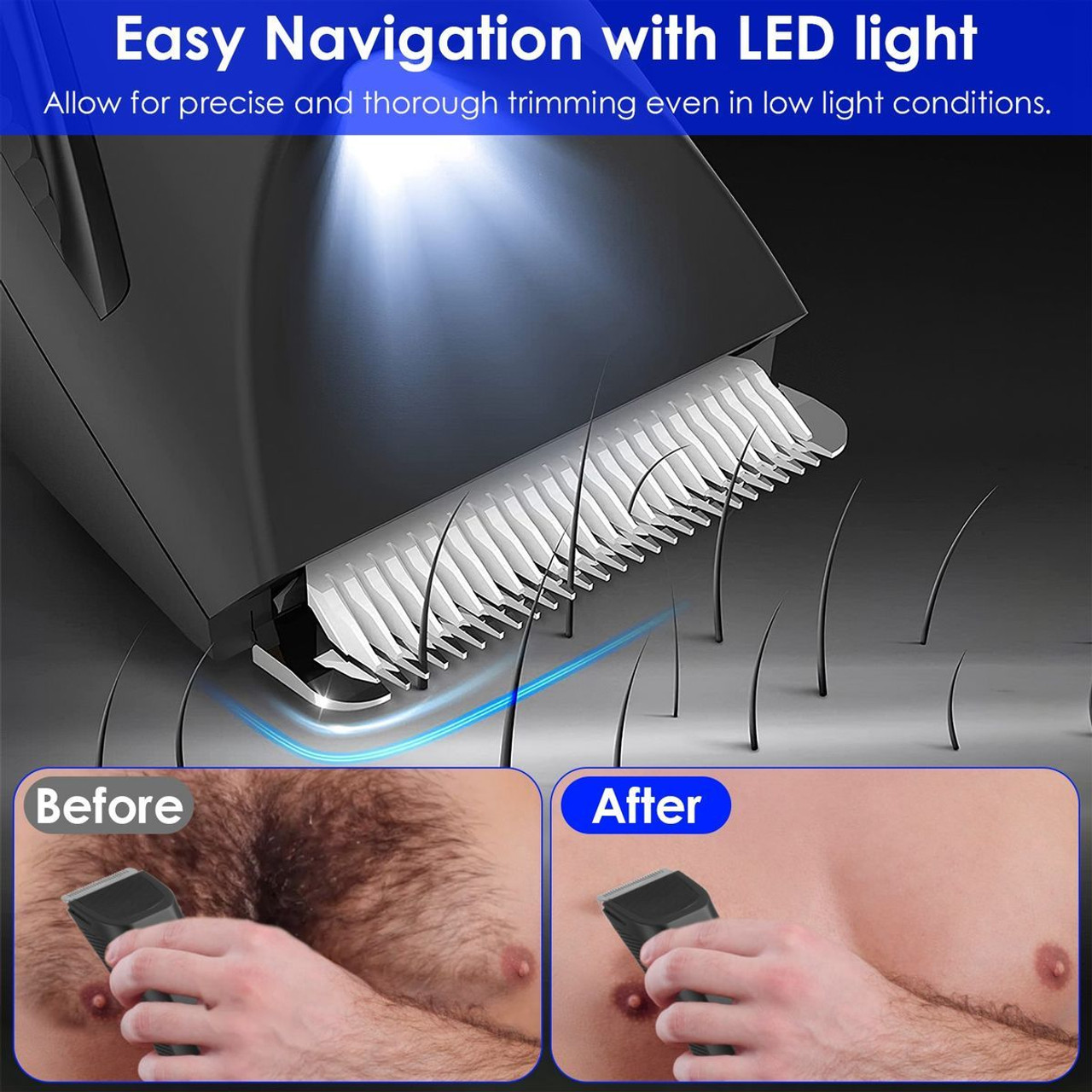 Men's 2-in-1 Electric Body Trimmer product image