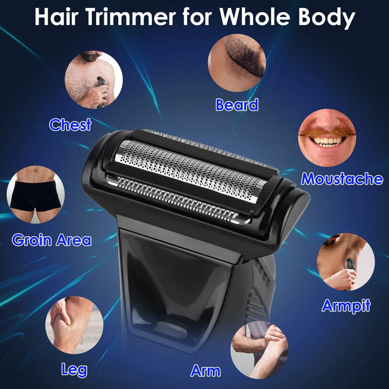 Men's 2-in-1 Electric Body Trimmer product image