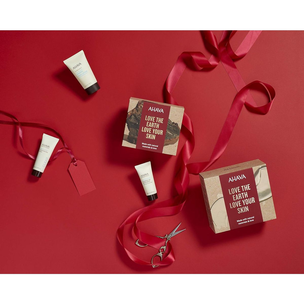 AHAVA Dead Sea Purifying Mud Mask, Deep Hydration Day and Night Cream Set product image