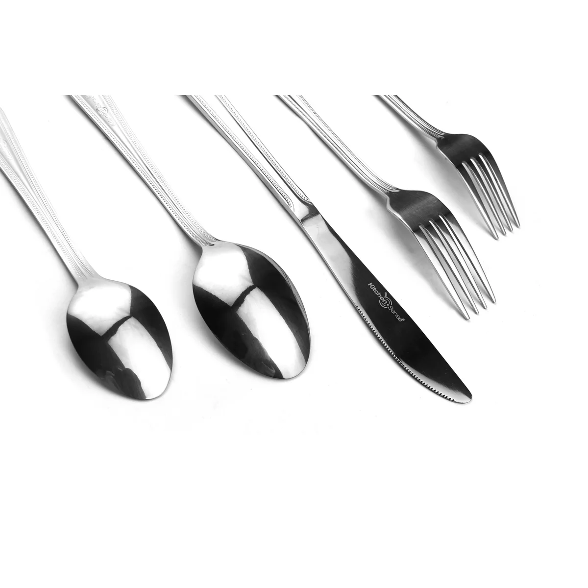 40-Piece Stainless Steel Flatware Silverware (Set of 8) product image