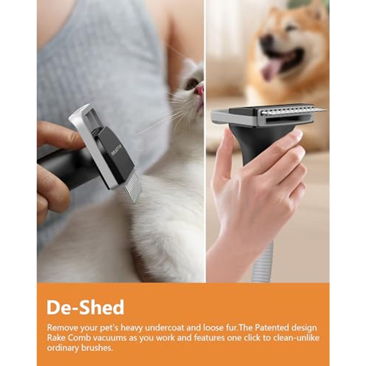 Large Canister Dog Grooming Vacuum (3L) product image
