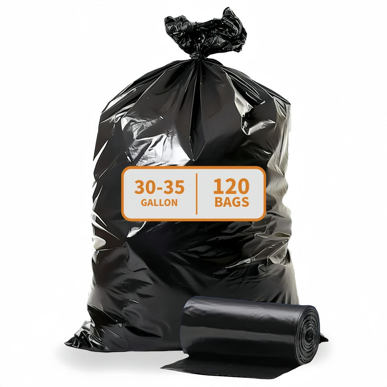 35-Gallon Lightweight Trash Bags (120 Count) product image