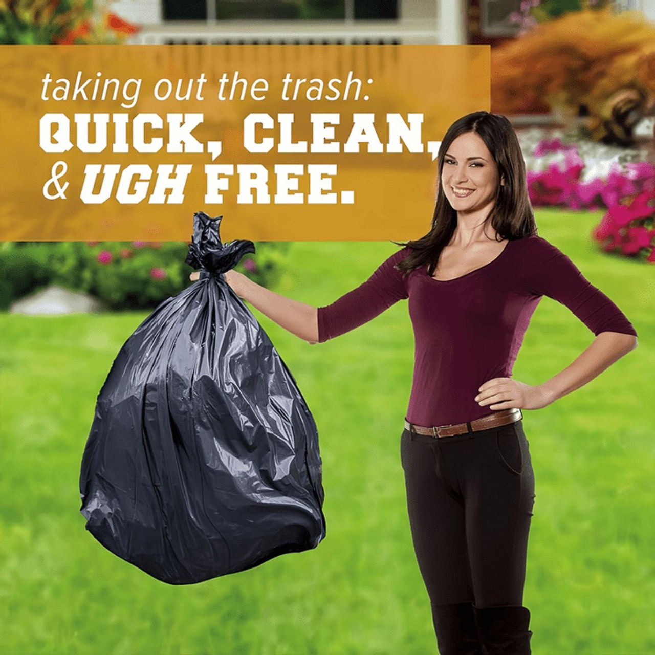 35-Gallon Lightweight Trash Bags (120 Count) product image