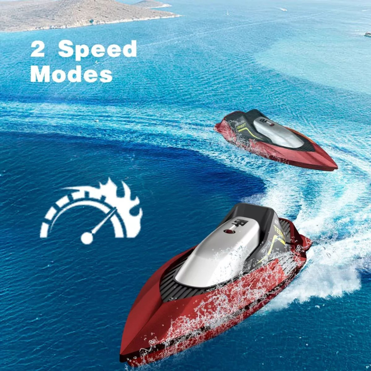 4DRC 2.4G High Speed Remote Control Waterproof Racing Boat product image