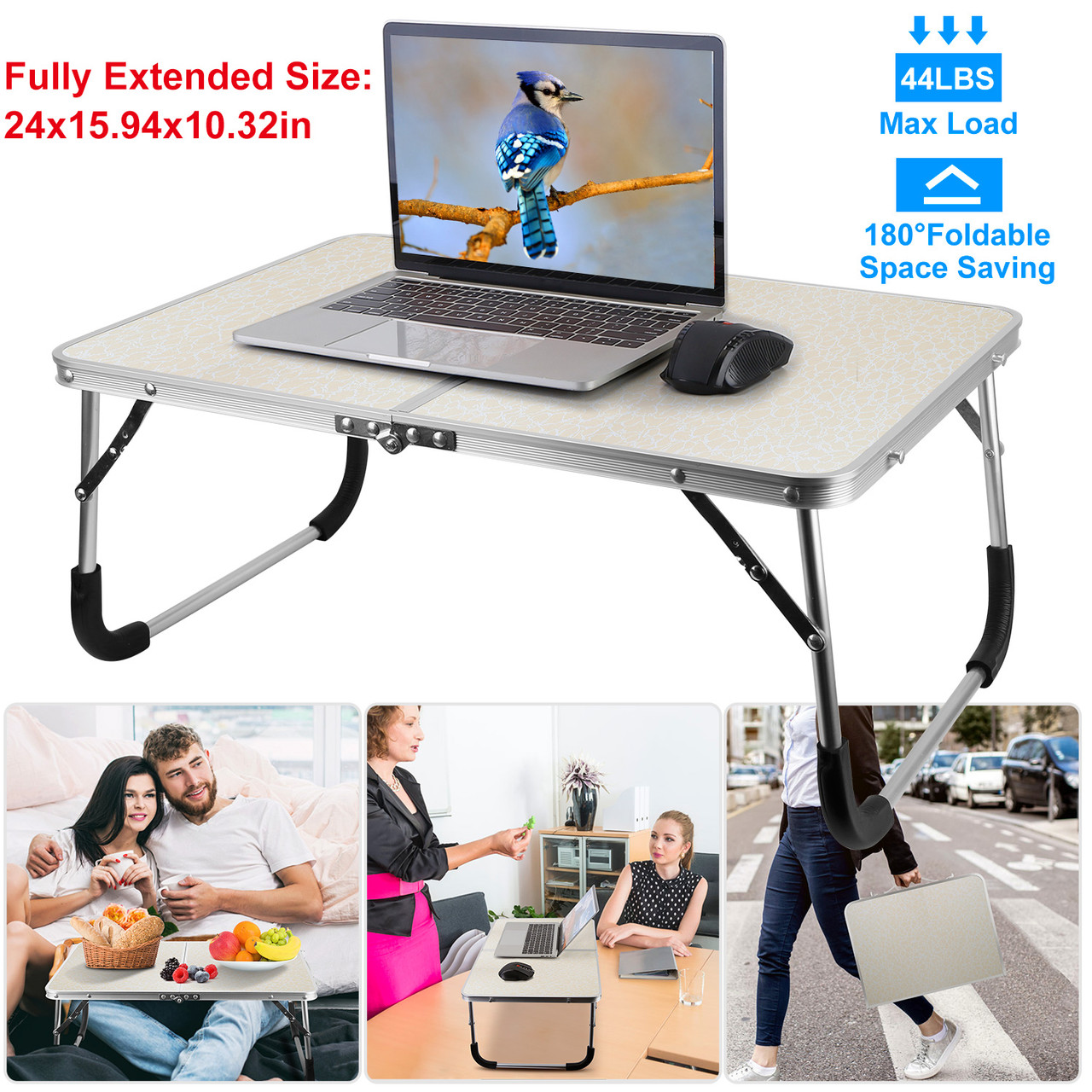 Foldable Laptop Table and TV Dinner Tray product image