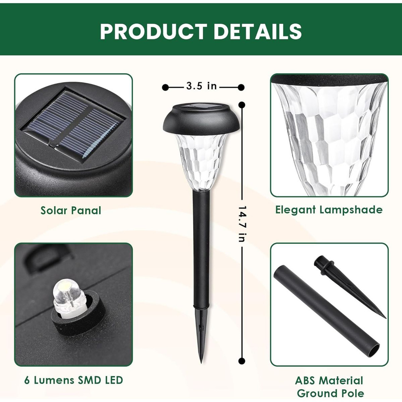 Solar Pathway Light (12-Pack) product image