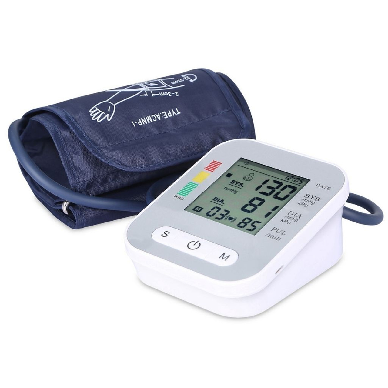 Arm Blood Pressure Monitor with Digital LCD Display product image