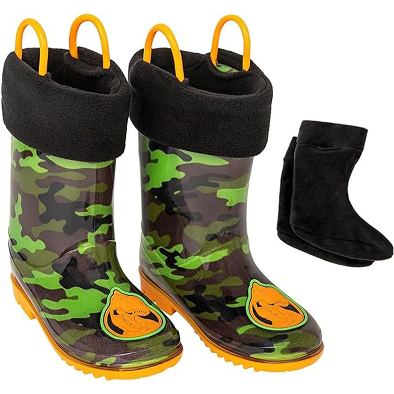 Kids' Unisex Waterproof Rubber Boots product image