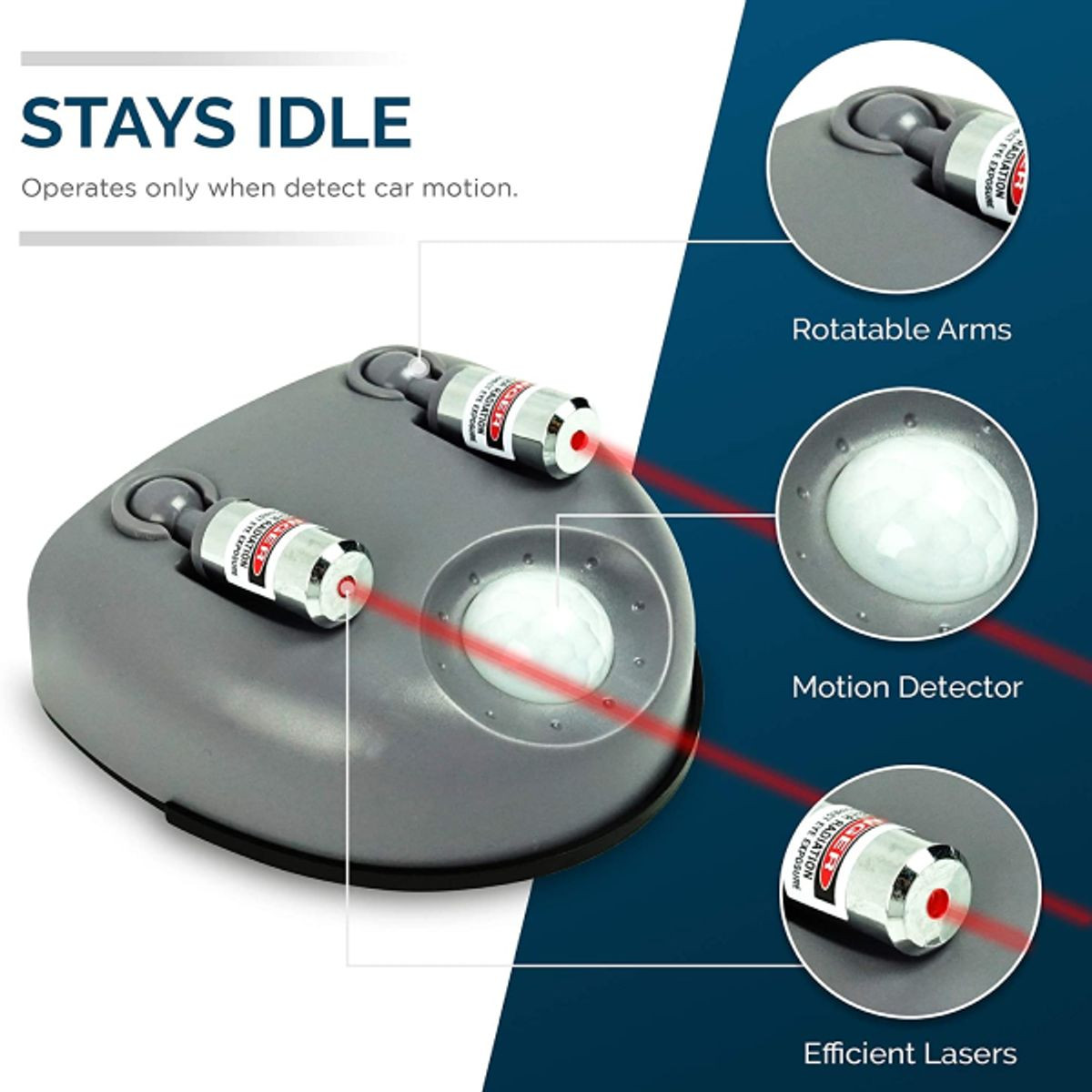 Zone Tech® Parking Assist Laser Guide (1- Or 2-Pack) product image