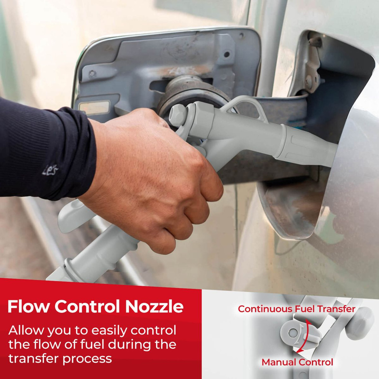 Fuel Transfer Pump with Hand Trigger Nozzle product image