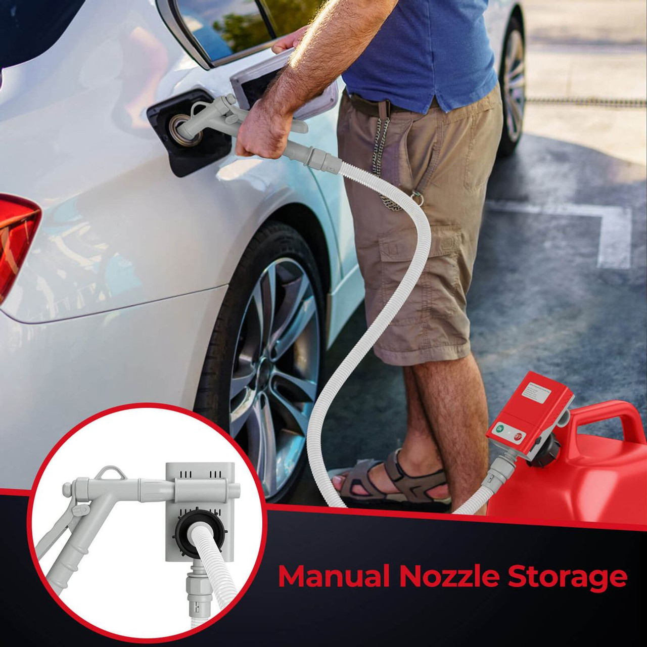 Fuel Transfer Pump with Hand Trigger Nozzle product image