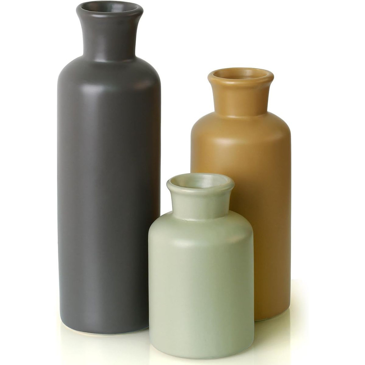 Boho Ceramic Vase (Set of 3) product image