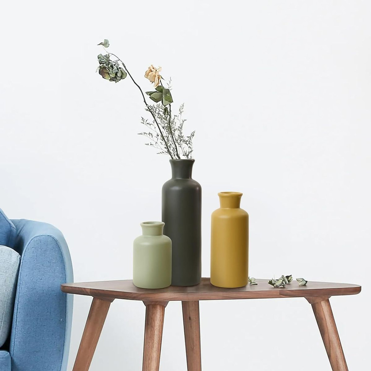 Boho Ceramic Vase (Set of 3) product image