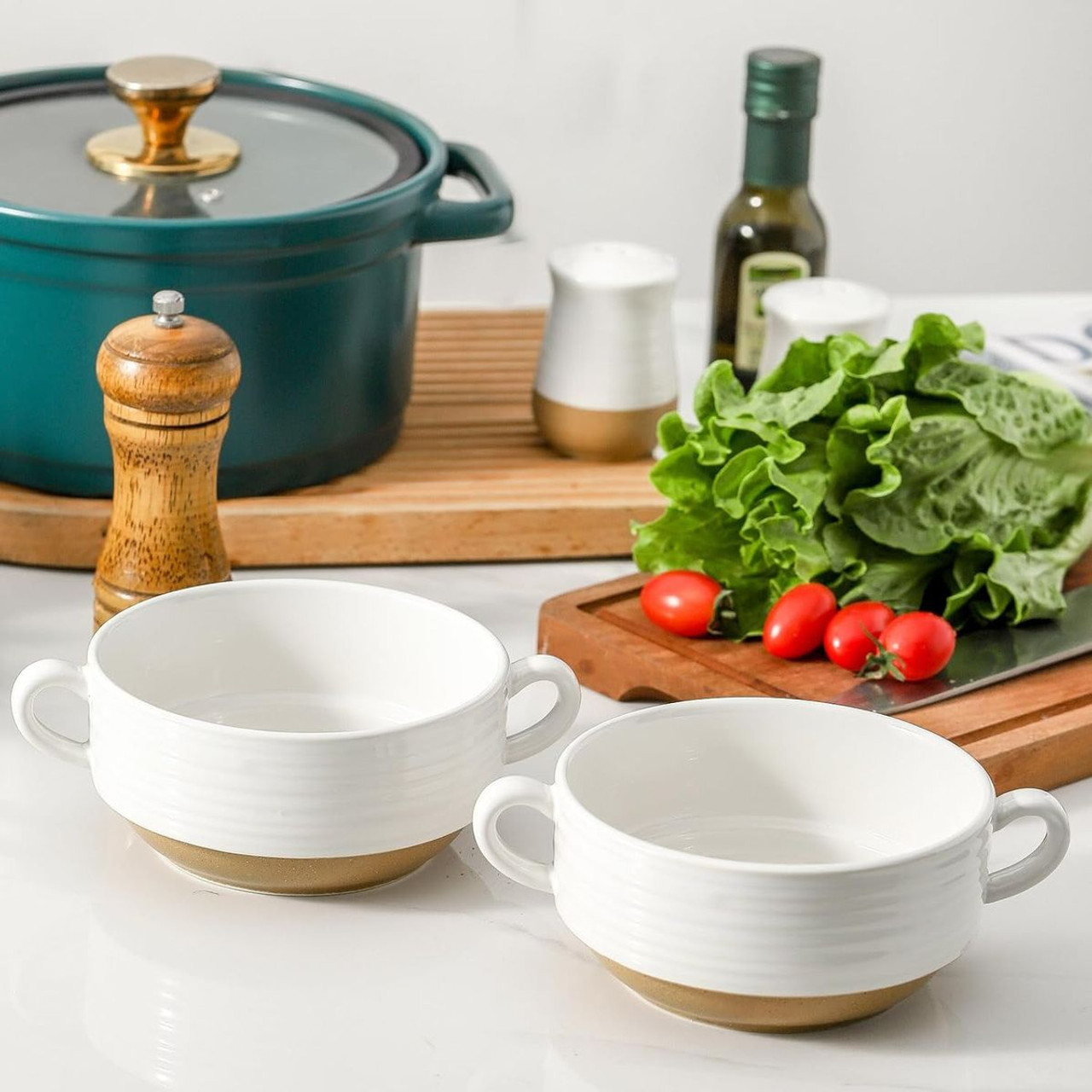 Soup Bowls with Handles (Set of 2) product image