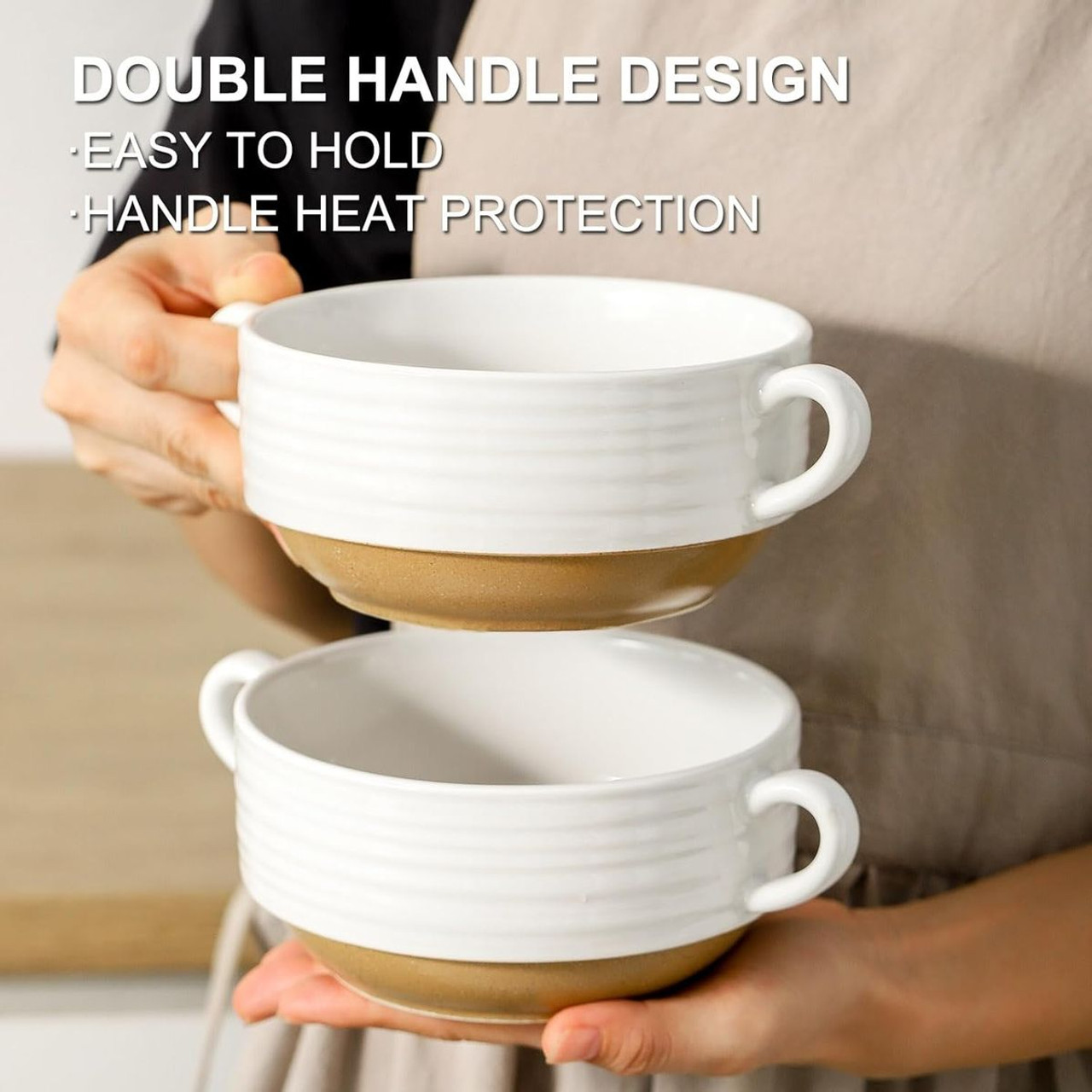Soup Bowls with Handles (Set of 2) product image
