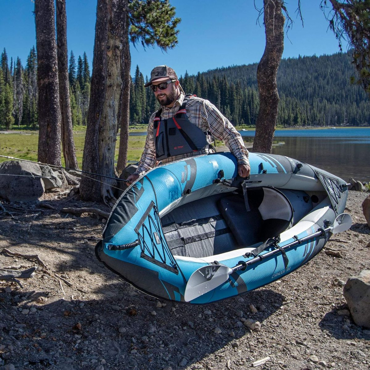 Chinook 100 Inflatable 10-foot Kayak Kit product image