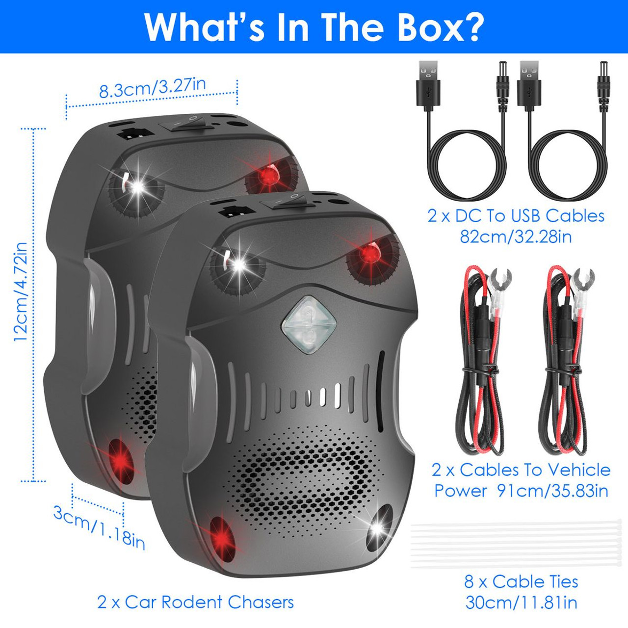 Under Hood Rodent Repeller (2-Pack) product image