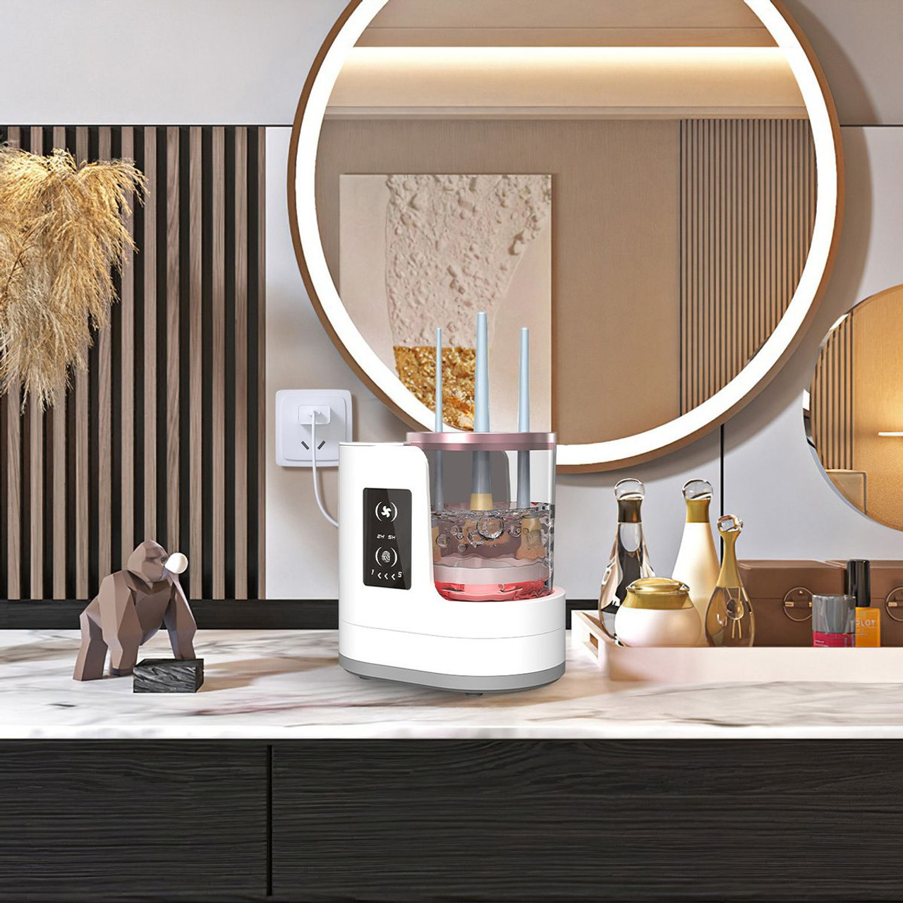 Laromni 4-in-1 Electric Makeup Brush Cleaner product image