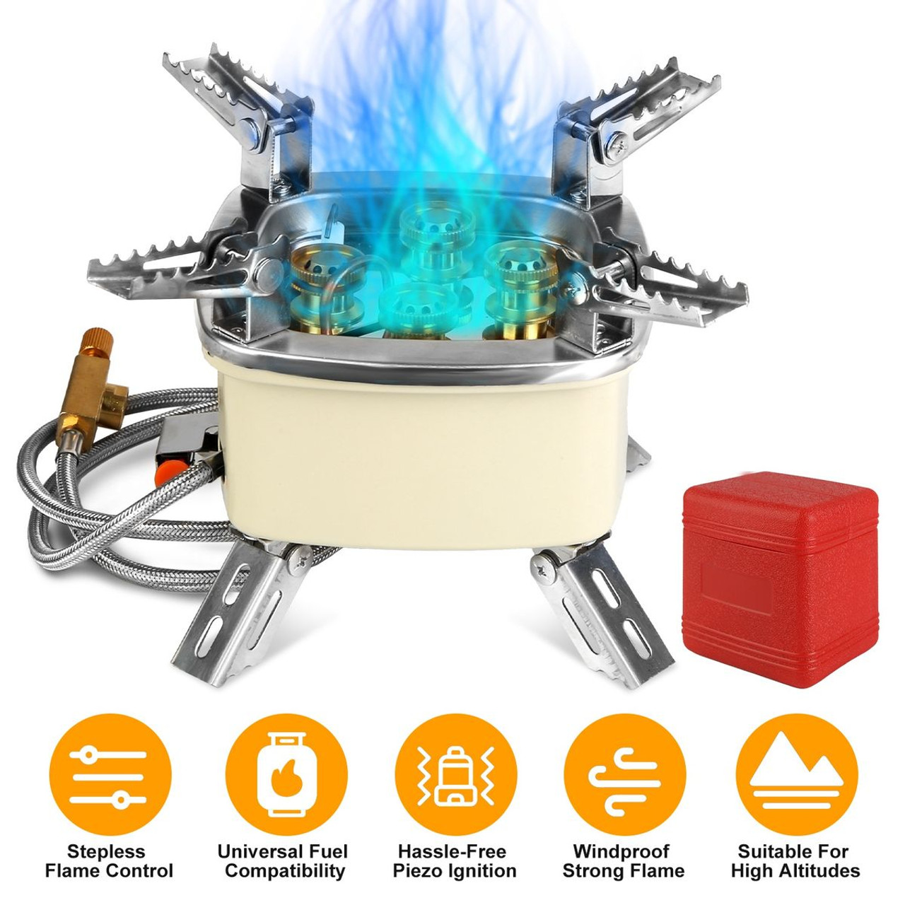 LakeForest Portable Butane Camping Stove product image