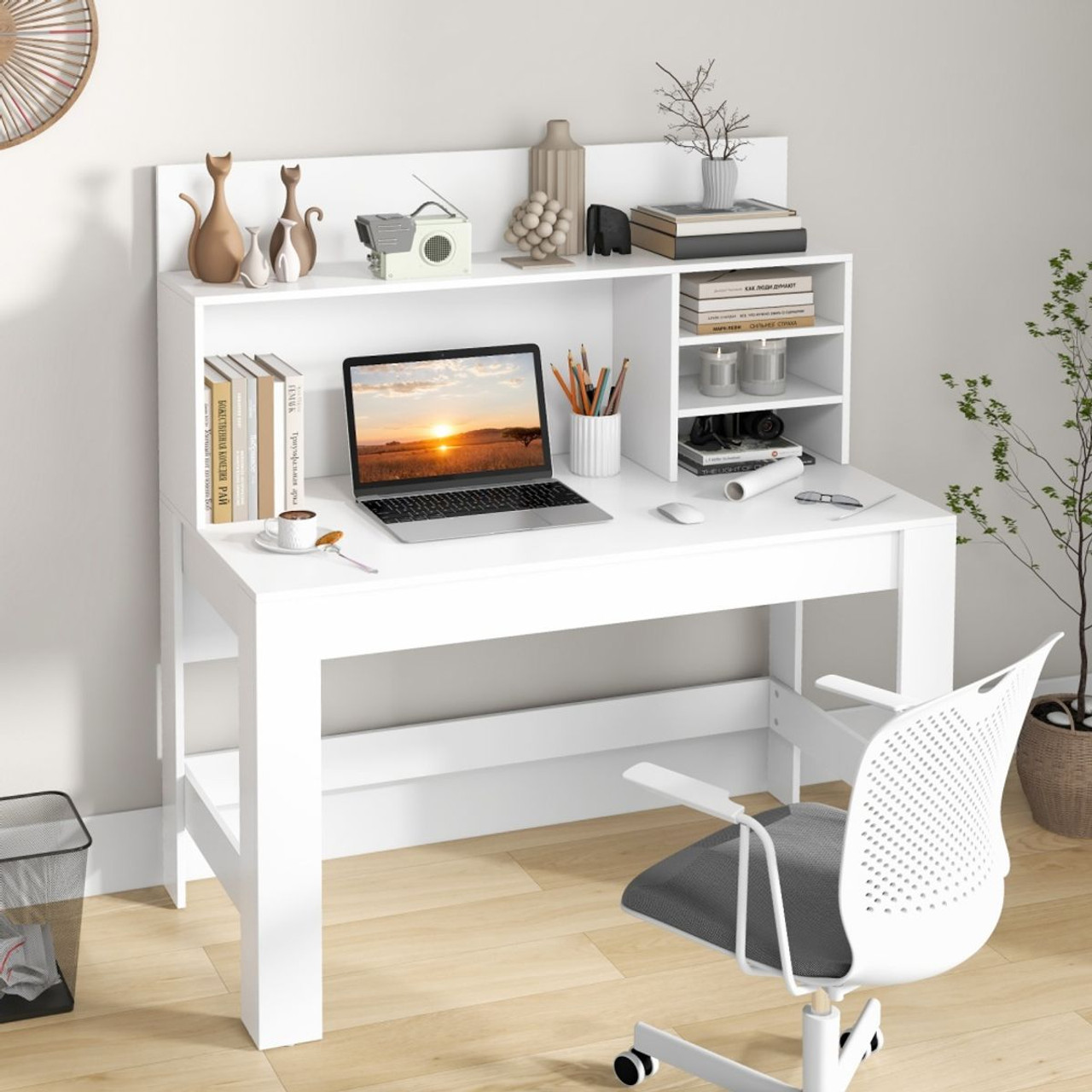 2-in-1 Modern Computer and Writing Desk  product image