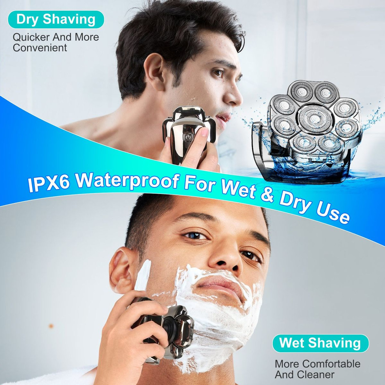 6-in-1 Shaver for Beard, Head, and Body product image