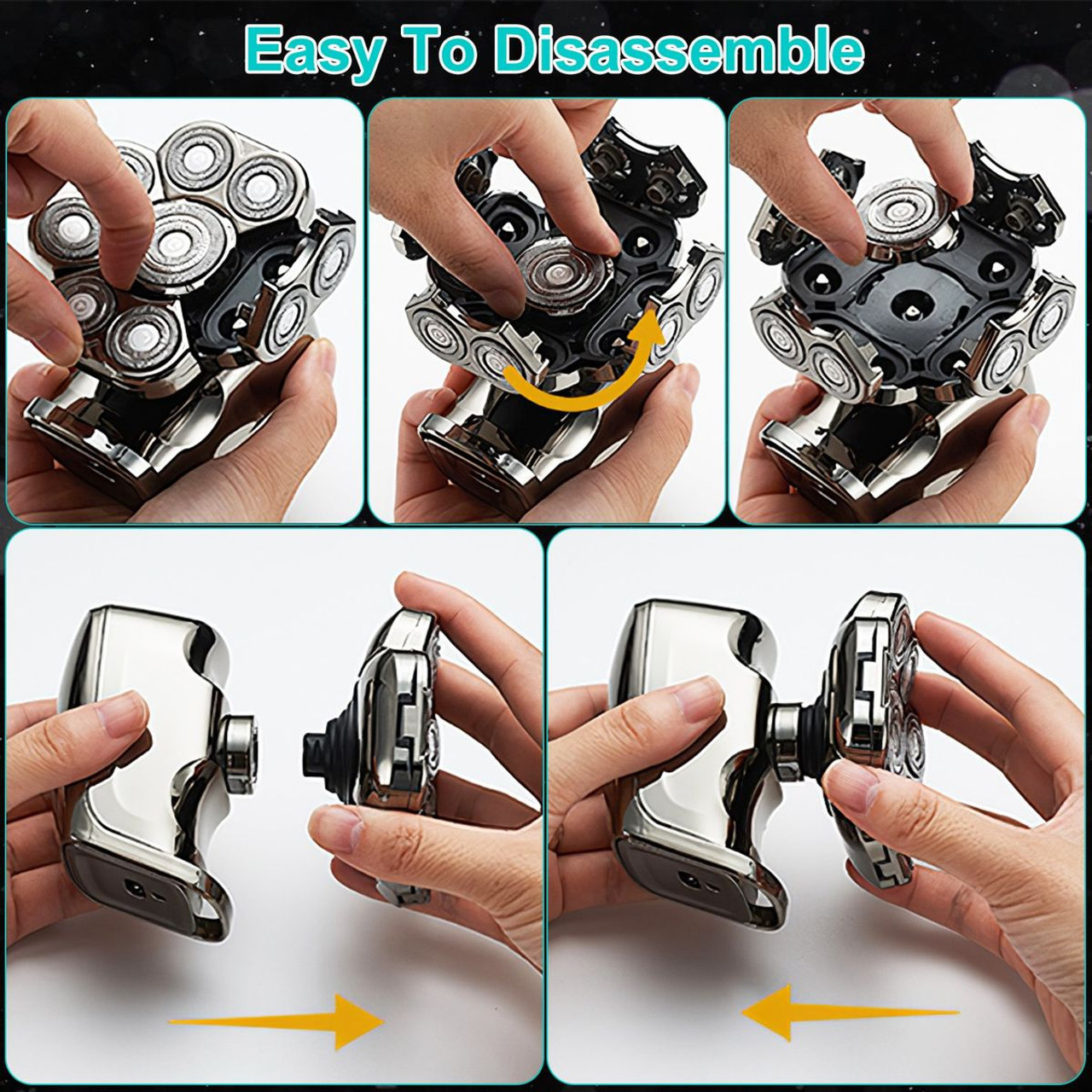 6-in-1 Shaver for Beard, Head, and Body product image
