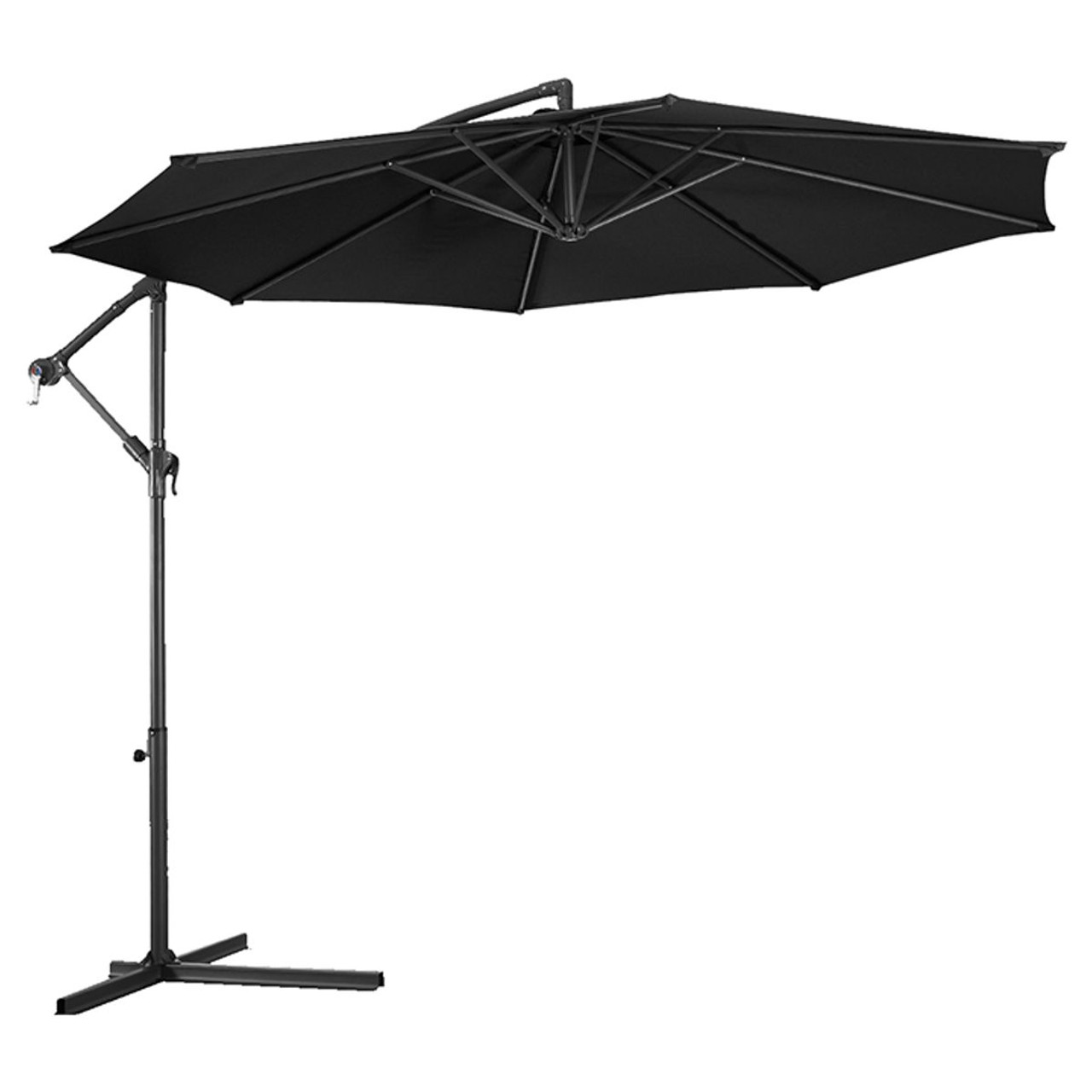 10' Hanging Offset Outdoor Market Patio Umbrella  product image