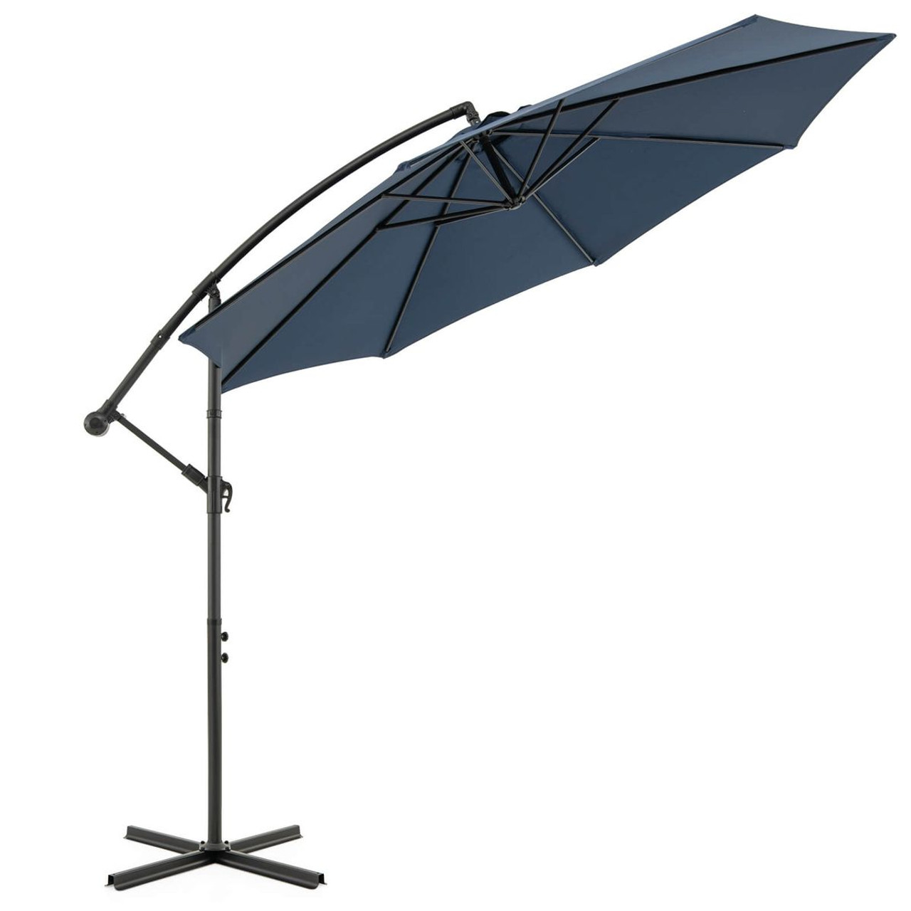 10' Hanging Offset Outdoor Market Patio Umbrella  product image