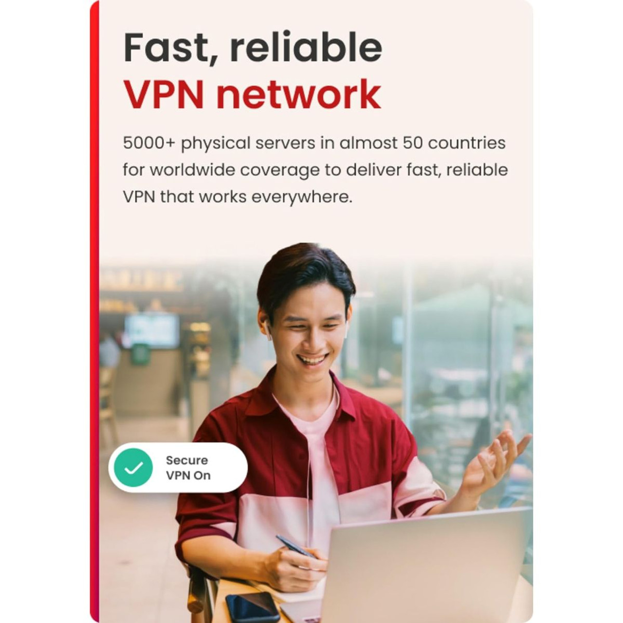 McAfee Safe Connect VPN 2025 5-Devices 1-Year product image