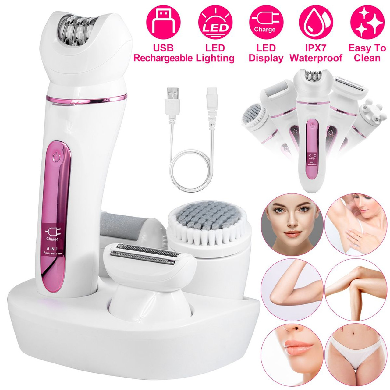 Laromni 5-in-1 Women's Electric Shaver  product image