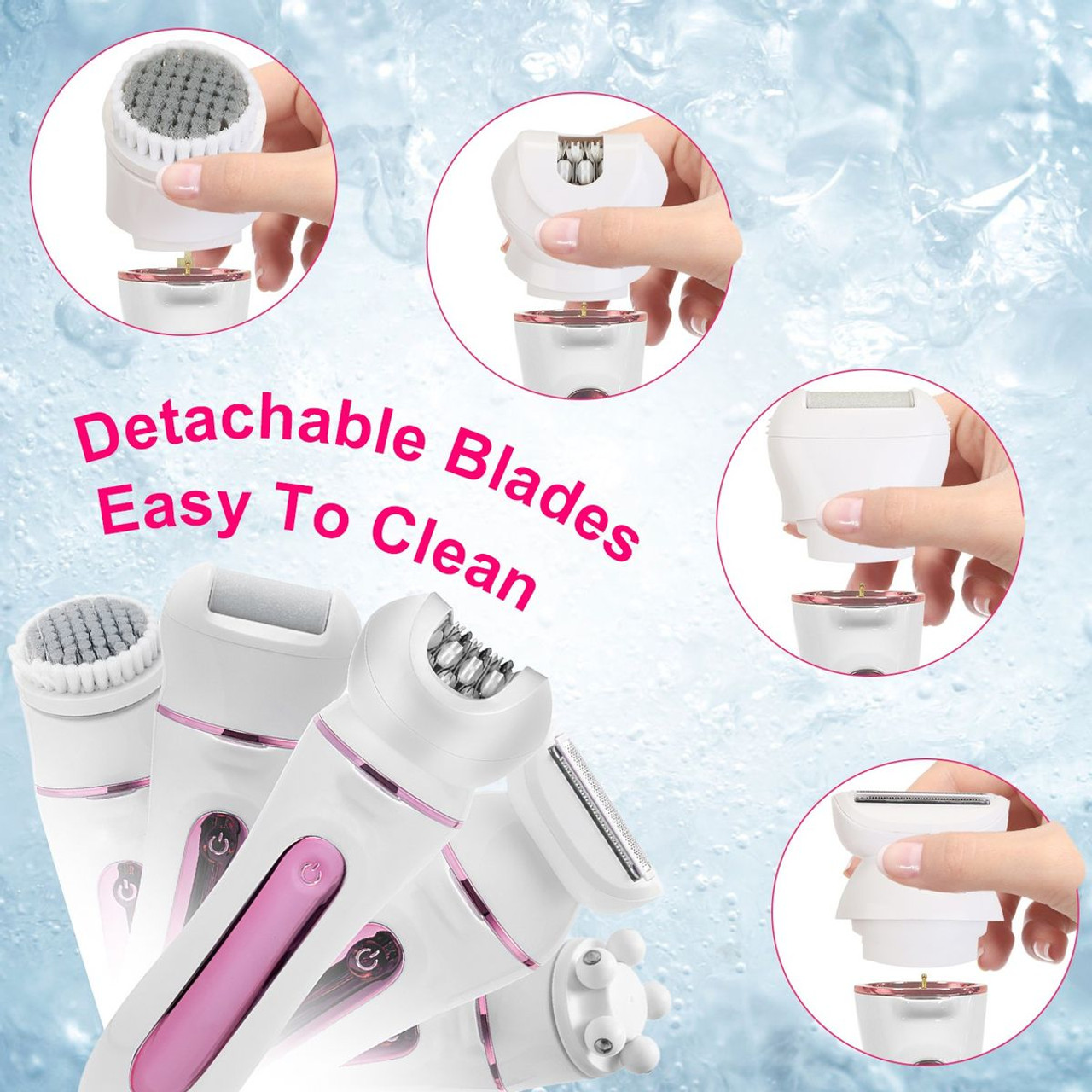 Laromni 5-in-1 Women's Electric Shaver  product image