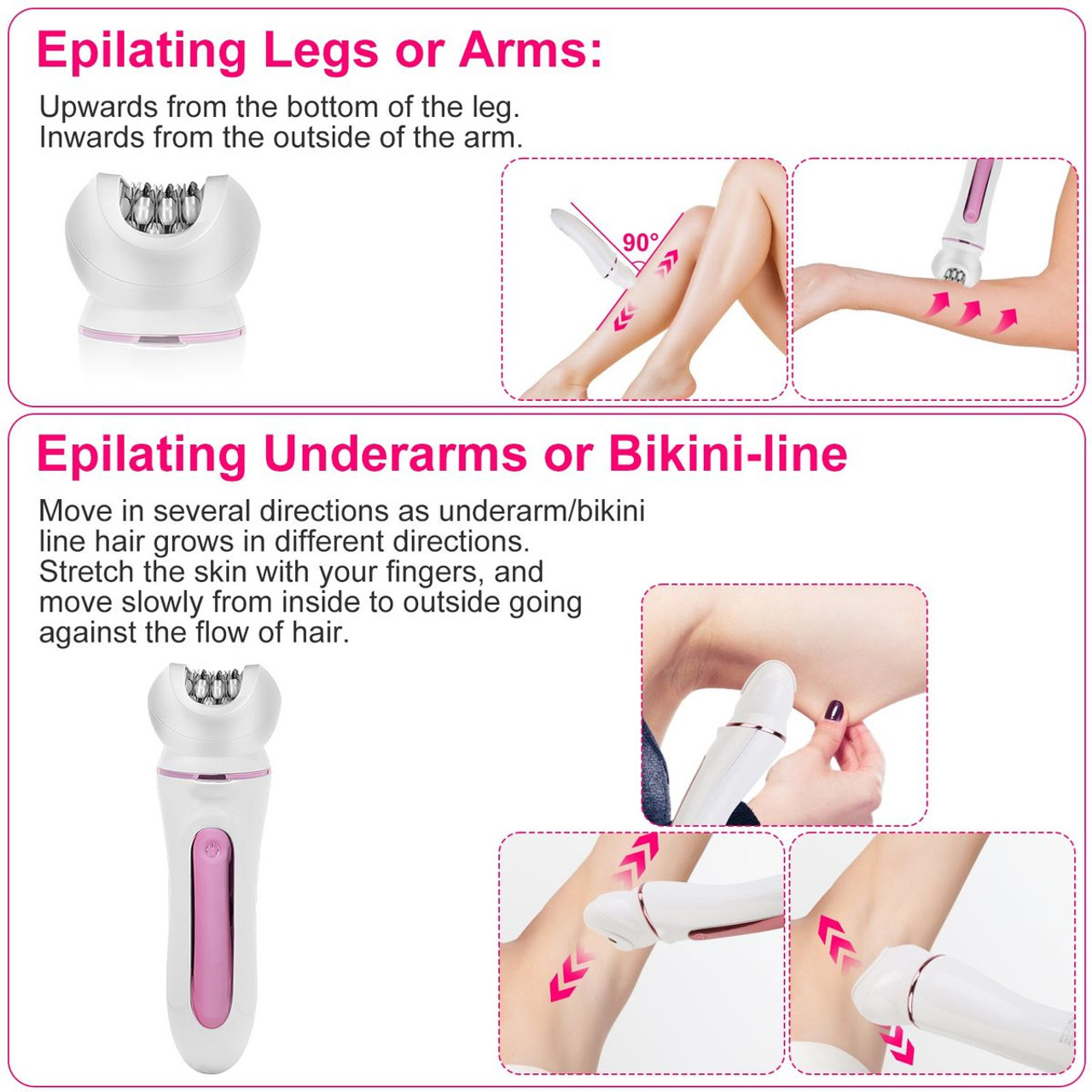 Laromni 5-in-1 Women's Electric Shaver  product image