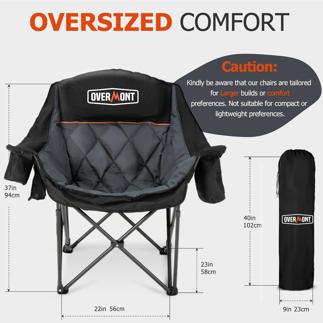 Oversized XL Camping Chair product image