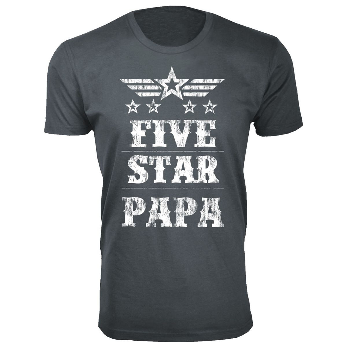 Men's Five Star Dad/Grandpa T-shirt product image