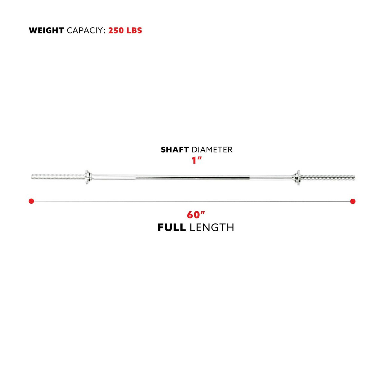 Exercise Barbell Bar product image