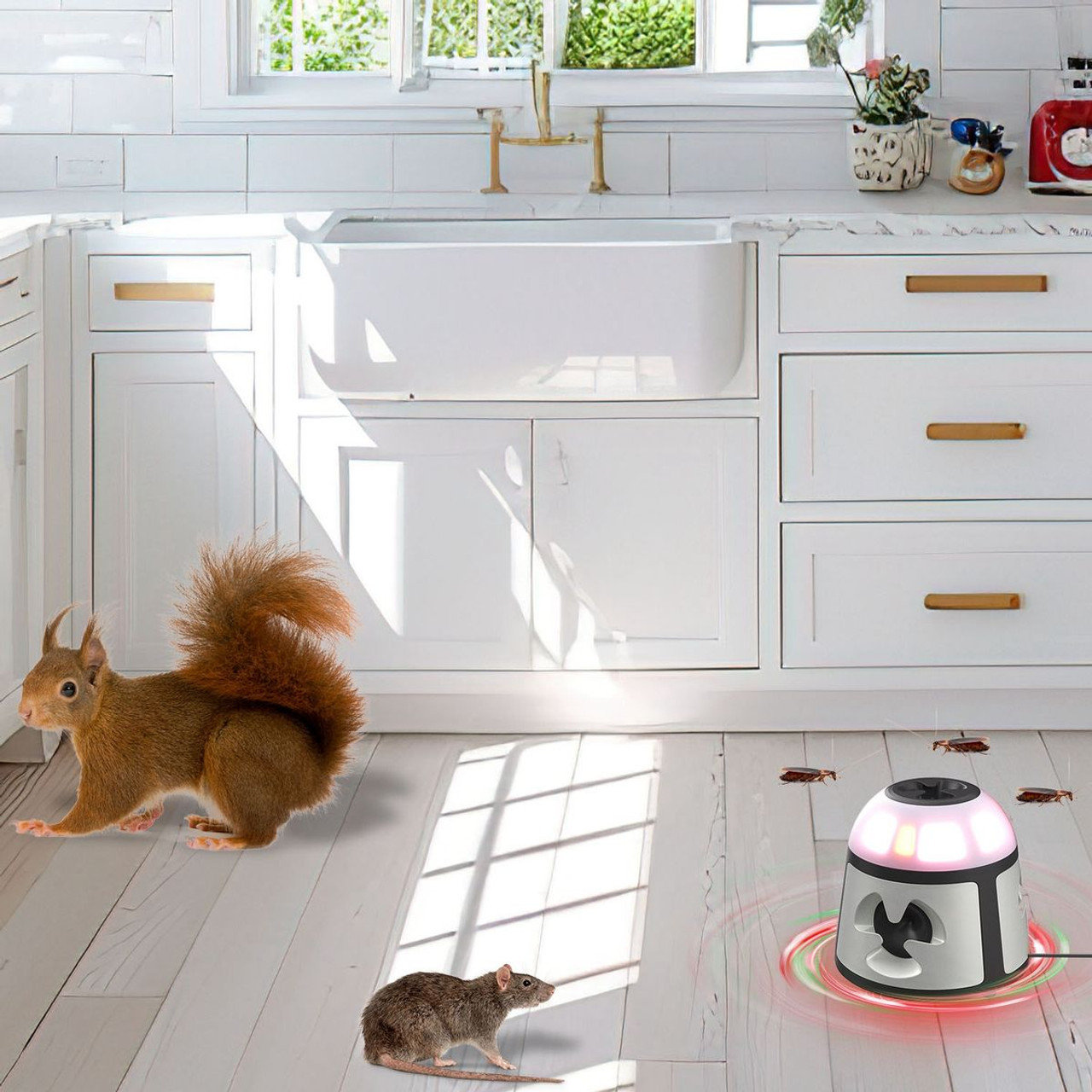 iMounTEK 360° Ultrasonic Rodent Repeller product image