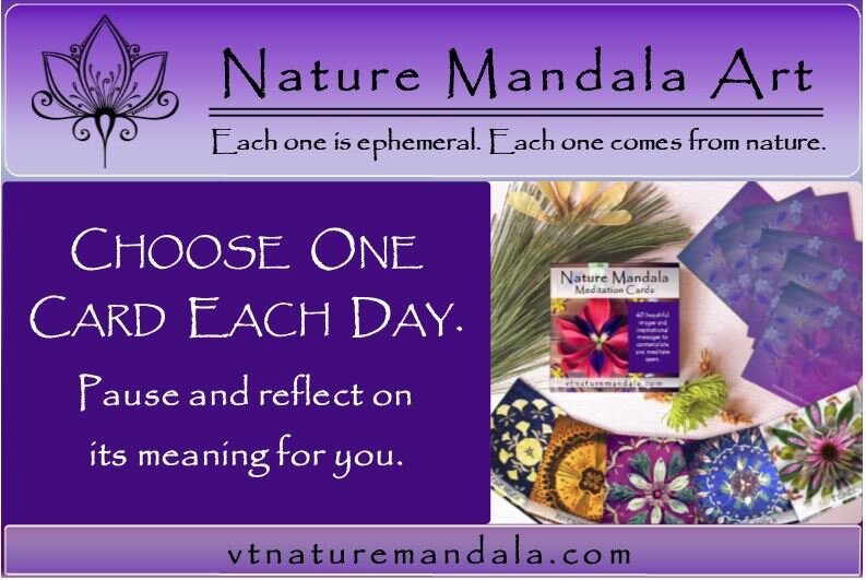 Nature Mandala Meditation Cards product image