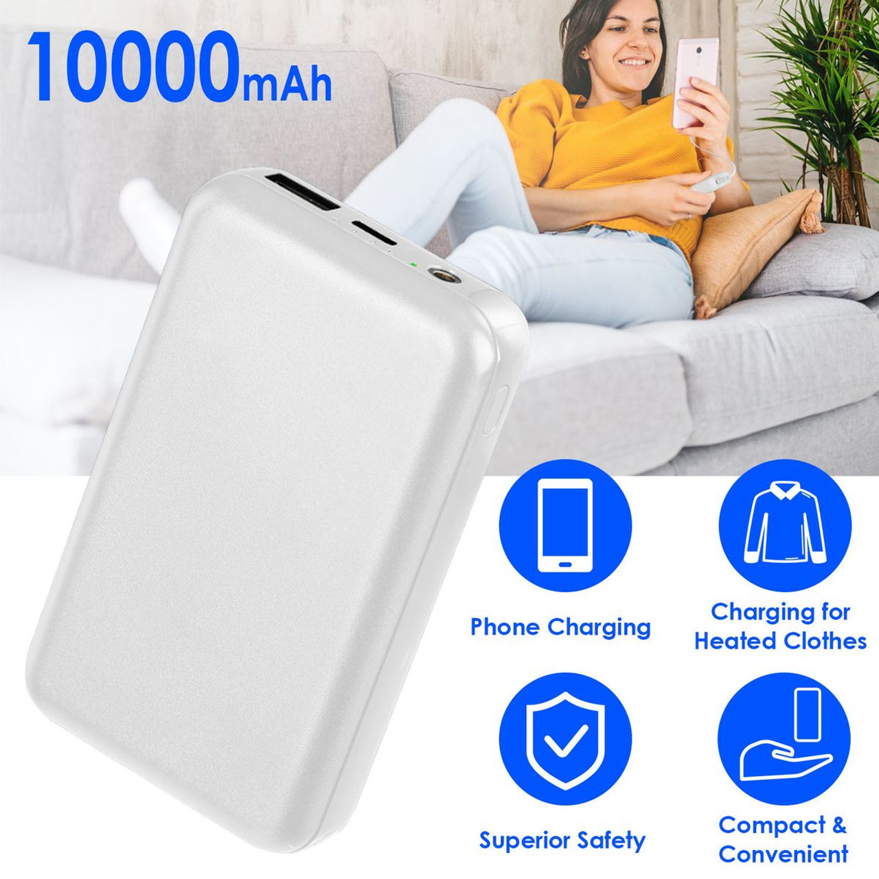 PowerMaster 10000mAh Power Bank product image